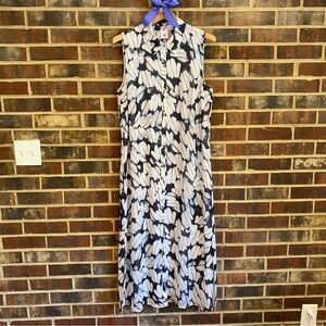 Cabi Cloudy Sky Button-Down Shirt Dress